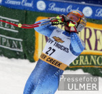 SKI   Weltcup Super G Mnner JUBEL; Didier Cuche (SUI) belegt Platz 5;
