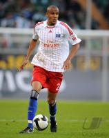 FUSSBALL 1. BUNDESLIGA: Hamburg, SILVA Einzelaktion