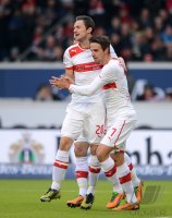 Fussball 1. Bundesliga Saison 12/13: VfB Stuttgart - Eintracht Frankfurt