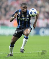 Fussball CHL  Saison 2010/2011: Samuel Eto'o , Eto (Inter Mailand)