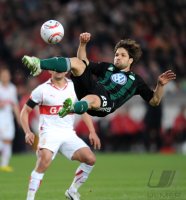 Fussball 1. Bundesliga : VfB Stuttgart - VfL Wolfsburg