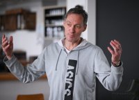 Pressegespraech LAV Stadtwerke Tuebingen: LAV Vorsitzender Dieter Baumann