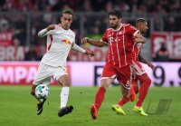 Fussball  1.Bundesliga   Saison 17/18: FC Bayern Muenchen - RB Leipzig