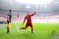 Fussball 1. Bundesliga, Saison 2011/2012:  Arjen Robben (FC Bayern Muenchen)