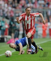 Fussball 1. Bundesliga 10/11 : FC Bayern Muenchen - FC Schalke 04