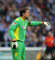 Fussball 1. Bundesliga : Torwart Roman Weidenfeller (Borussia Dortmund)