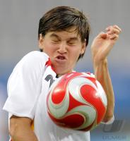 FUSSBALL  Olympia 2008  Peking  Halbfinale Brasilien - Deutschland