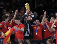 FUSSBALL WM 2010  FINALE:  Holland - Spanien