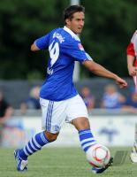 FUSSBALL, 1. BUNDESLIGA, SAISON 2010/2010: Schalke: GAVRANOVIC Einzelaktion