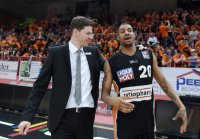 Basketball 1. Bundesliga 2013/2014: Walter Tigers Tuebingen - ratiopharm Ulm