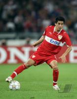 Fussball, Champions League: VfB Stuttgart - FC Barcelona