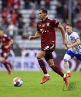 Fussball 1. Bundesliga Saison 21/22: FC Bayern Muenchen -  Hertha BSC Berlin