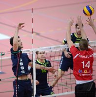 Volleyball  1. Bundesliga  13/14:  TV Rottenburg - CV Mitteldeutschland