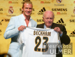 FUSSBALL  CF Real Madrid Praesentation BECKHAM