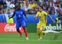 Fussball International Europameisterschaft 2016: Frankreich - Rumaenien