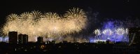 Olympia 2012: Eroeffnungsfeier / Feuerwerk