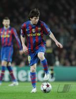 FUSSBALL  International CHL 09/10 :  MESSI (FC Barcelona)
