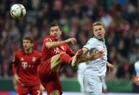 Fussball DFB Pokal Halbfinale 15/16: FC Bayern Muenchen - SV Werder Bremen
