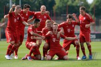 Fussball 1. Bundesliga 2012/2013:  Fototermin beim  FC Bayern Muenchen