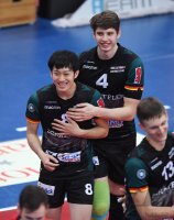 Volleyball 1. Bundesliga  Saison 17/18:  TV Rottenburg -  Volley Bisons Buehl