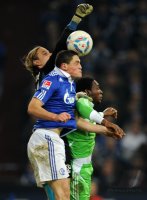 Fussball 1. Bundesliga, Saison 2011/2012: Schalke 04 - VfL Wolfsburg