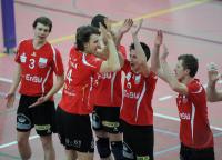 Volleyball  1. Bundesliga  09/10:  ENBW TV Rottenburg - VfB Friedrichshafen
