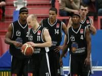 Bsaketball 1. Bundesliga Walter Tigers Tuebingen 65-60  Skyliners Frankfurt