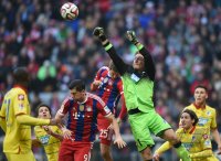 Fussball 1. Bundesliga Saison 14/15: FC Bayern Muenchen - TSG 1899 Hoffenheim