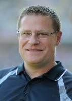 Fussball 1. Bundesliga  Saison 2011/2012:  Manager Max Eberl (Borussia Moenchengladbach)