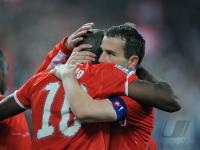 Fussball WM  2010  Qualifikation:  Schweiz - Lettland