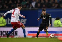 Fussball, 1. Bundesliga  Saison 2014/2015: Hamburger SV - SV Werder Bremen