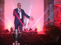 Fussball CHL FINALE 19/20 in Lissabon: Sieger FC Bayern Muenchen, Hotel-Party