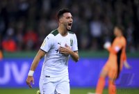 Fussball DFB Pokal 2. Runde 21/22: 1. FC Kaiserslautern - Borussia Moenchengladbach