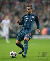 Fussball Champions League 13/14: Mario Goetze (FC Bayern Muenchen)
