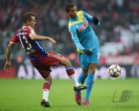 Fussball 1. Bundesliga Saison 14/15: FC Bayern Muenchen - 1. FC Koeln