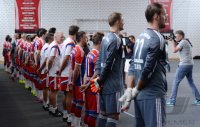 Fussball 1. Bundesliga 2014/2015: Fototermin beim FC Bayern Muenchen