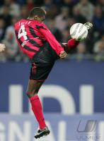 Fussball 1. Bundesliga: Leverkusen, JUAN Einzelaktion am Ball