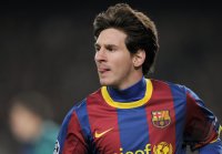 Fussball CHL  Saison 2010/2011:   Lionel Messi (Barca)