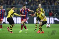 Fussball 1. Bundesliga Saison 14/15: FC Bayern Muenchen - Borussia Dortmund