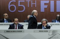 Fussball International 65. FIFA Kongress: Vizepraesident Michel PLATINI (Frankreich, FIFA-Exekutivkomitee und UEFA Praesident)