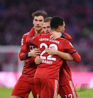 Fussball 1. Bundesliga Saison 18/19: FC Bayern Muenchen - VfB Stuttgart