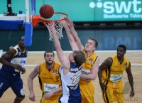 Basketball 1. Bundesliga  12/13:  Walter Tigers Tuebingen - EWE Baskets Oldenburg