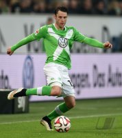 Fussball, 1. Bundesliga  Saison 2014/2015: VfL Wolfsburg - SC Freiburg