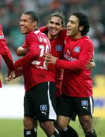 Fussball, 1. Bundesliga: Bremen - Hamburg