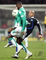 Fussball 1. Bundesliga: Bremen - Hamburg