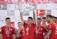 Fussball 1. Bundesliga Saison 17/18: Meister FC Bayern Muenchen