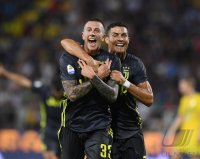 FUSSBALL SERIE A 2018/2019: JUBEL Cristiano Ronaldo (Juventus Turin)