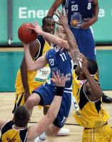 Basketball 1. Bundesliga  07/08  Walter Tigers Tuebingen  -  Deutsche Bank SKYLINERS
