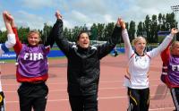 Fussball Frauen FIFA U 17  WM  2008  Costa Rica - Deutschland