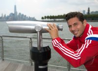 FUSSBALL 1. Bundesliga 14/15: Claudio Pizarro (FC Bayern Muenchen)